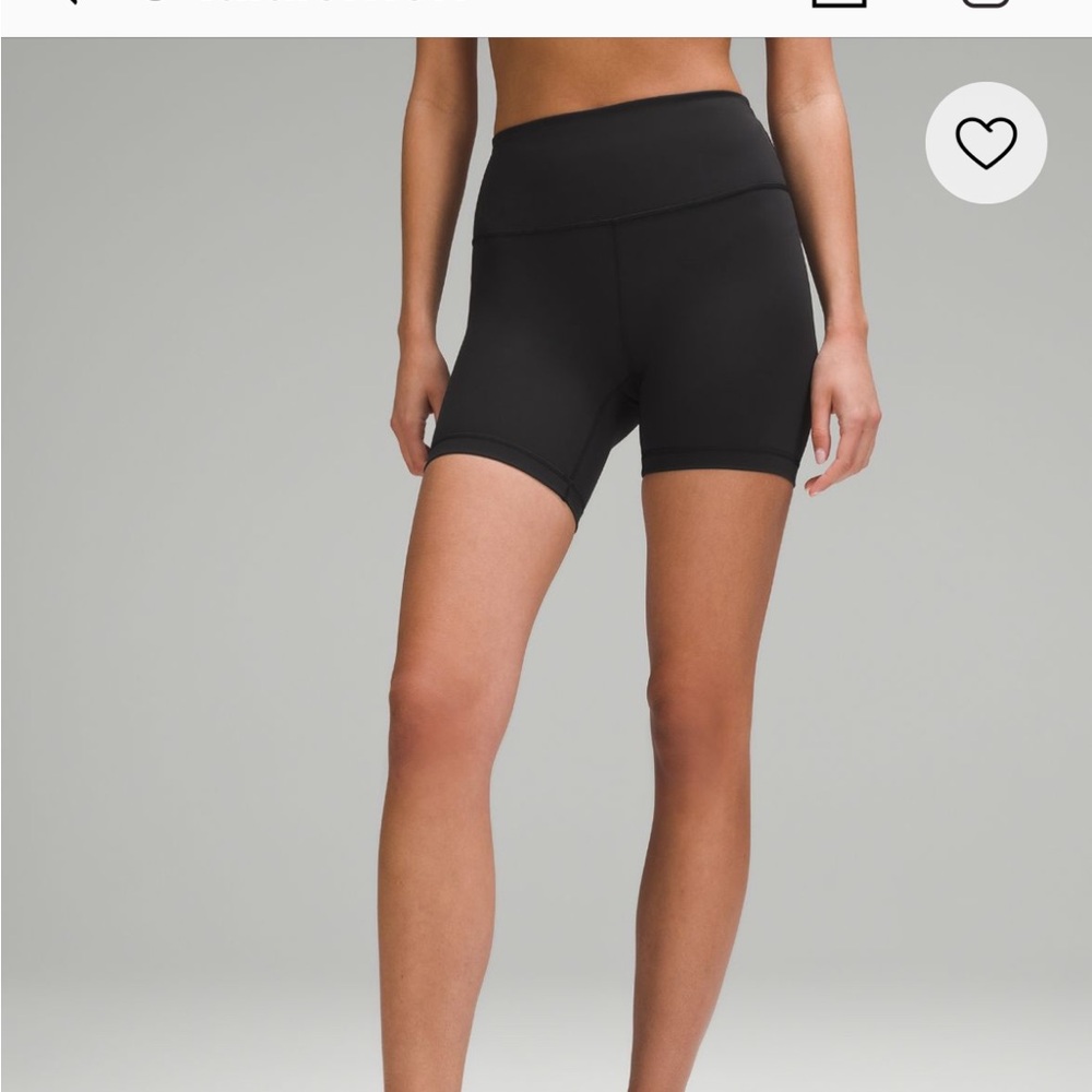Lululemon wunder train HR short 6” NWT